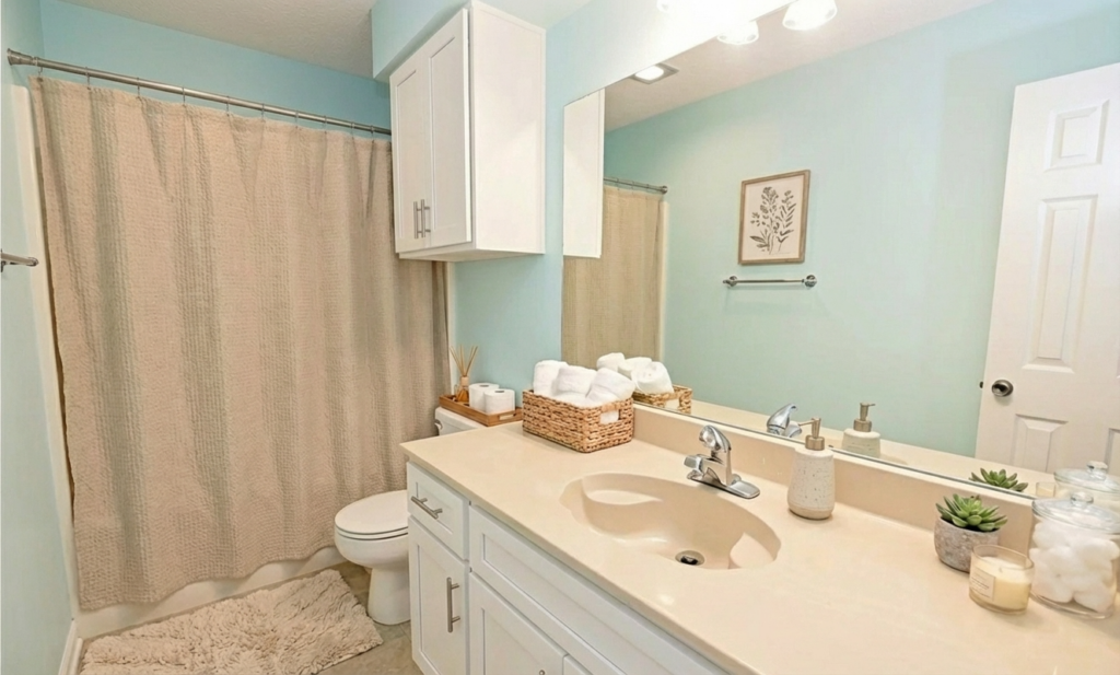 pinewood shared bath